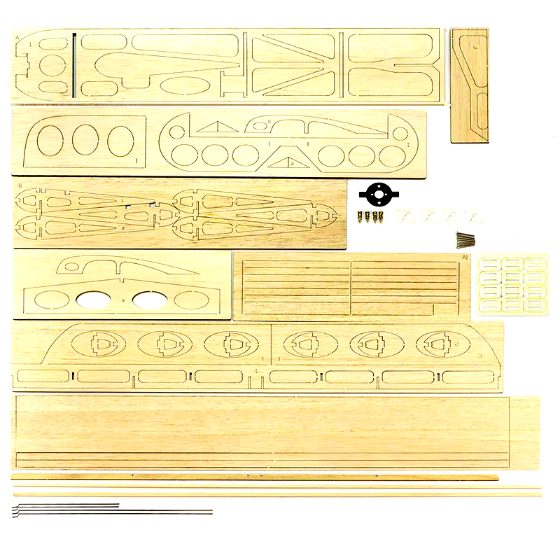 Dancing Wings Geebee 0.6M Kit, Motor, ESC, Servo (R0104)