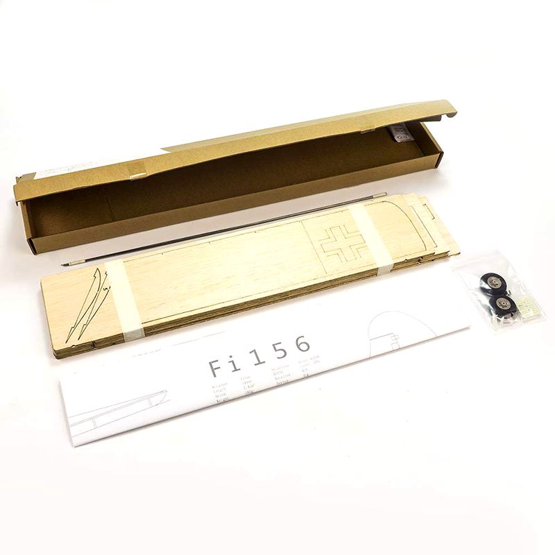 Dancing Wings Fiesler Storch 156 0.7M Kit, Motor, ESC, Servo (R0204)