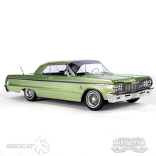 Load image into Gallery viewer, 1/10 SixtyFour - &#39;64 Chevy Impala Hopping Lowrider: Green
