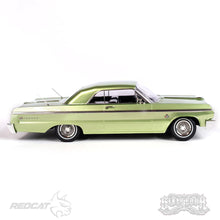 Load image into Gallery viewer, 1/10 SixtyFour - &#39;64 Chevy Impala Hopping Lowrider: Green
