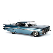 Load image into Gallery viewer, 1/10 FiftyNine Classic Edition - &#39;59 Chevrolet Impala Hopping Lowrider: Blue
