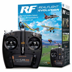 RealFlight Evolution RC Flight Simulator w/InterLink DX Controller