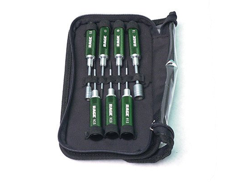Compact 7 Piece Machined Tool Set w/ Case