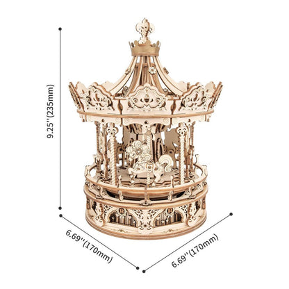 Mechanical Music Box; Romantic Carousel: ROEAMK62