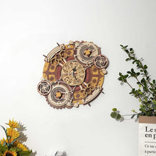 Load image into Gallery viewer, Time Art; Zodiac Wall Clock
