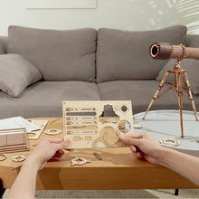 Load image into Gallery viewer, Mechanical Wood Models; Monocular Telescope
