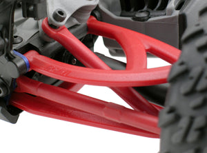 Rear Upper and Lower A-Arms, Red: 1/16 E-Revo