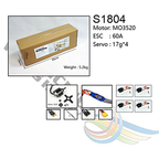 Dancing Wings FokkerDR1 (1.54M), Motor, ESC, Servo (S1804)