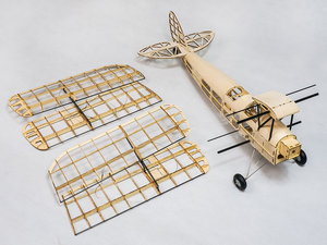 EP Mini Tiger Moth Kit(1.0M), Motor, ESC, Servo