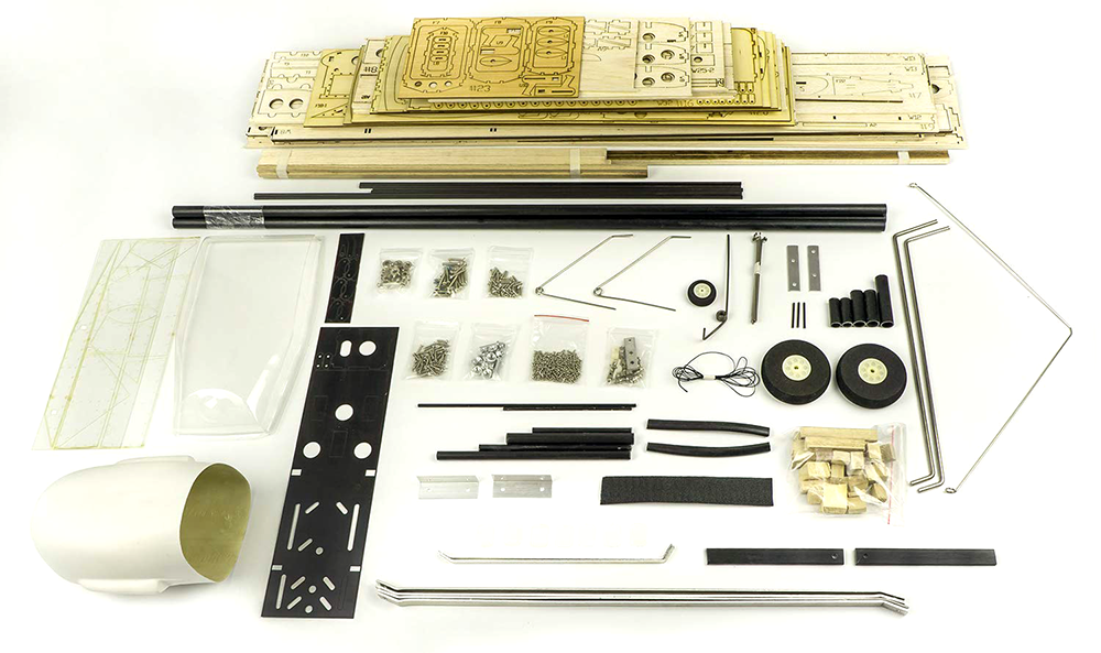 Dancing Wings Fiesler Storch 156 Kit (1.6M), Motor, ESC, Servo (S2104)