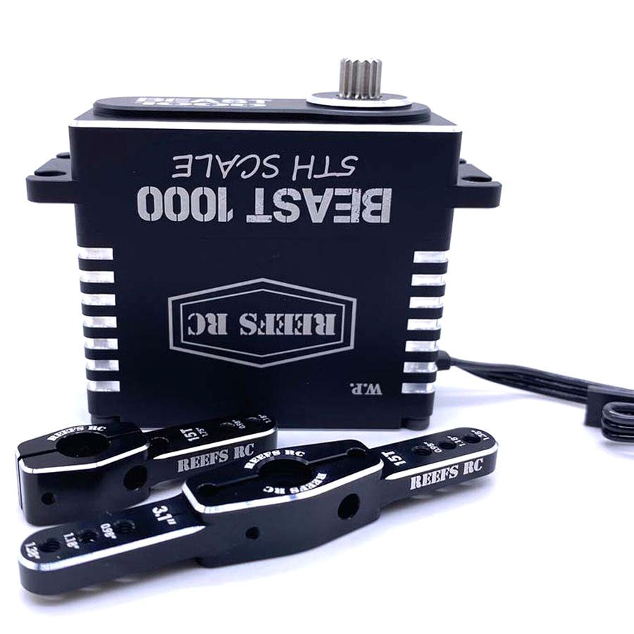 1/5th Servo, BEAST 1000 w/ Aluminum Horns