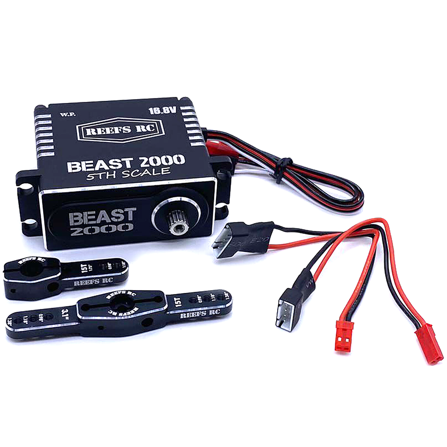 1/5th Servo, BEAST 2000 w/ Aluminum Horns