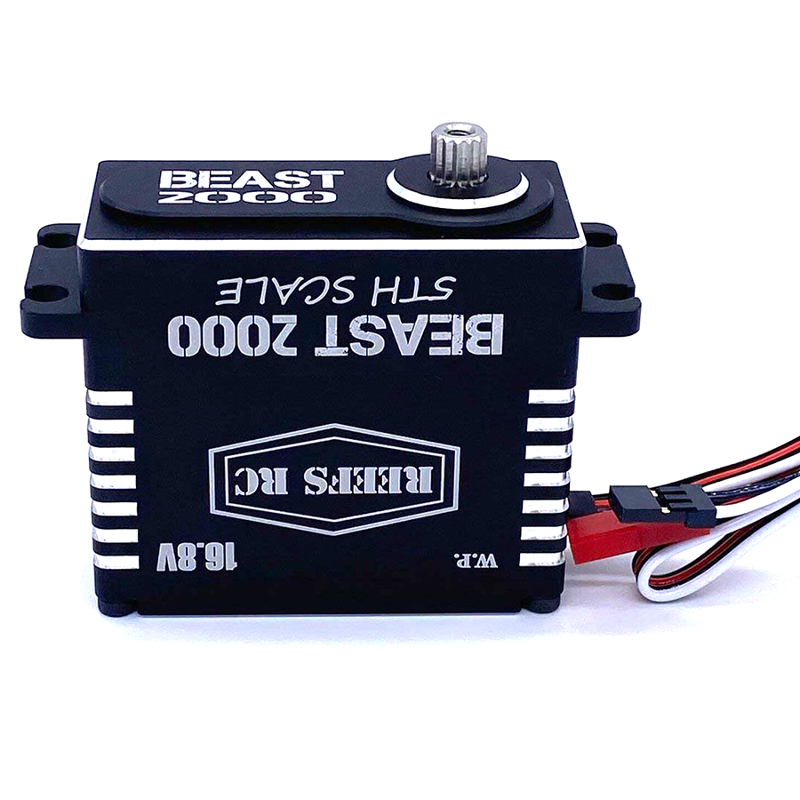 1/5th Servo, BEAST 2000 w/ Aluminum Horns