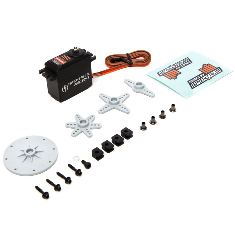 Spektrum A6320 Standard Digital HV Brushless Mid Torque Metal Gear Aircraft Servo (SPMSA6320)