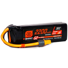 Load image into Gallery viewer, 3 Cell 2200mAh 11.1V 30C Smart G2 LiPo: IC3
