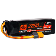 Load image into Gallery viewer, 4 Cell 2200mAh 14.8V 30C Smart LiPo G2: IC3
