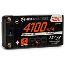 Load image into Gallery viewer, 2 Cell 4100mAh 7.6V Smart Pro Race HV LiPo 120C: 5mm
