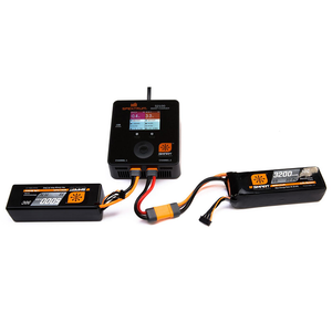 2 Cell 5000mAh 7.4V 100C Smart G1 Hardcase LiPo Battery: IC3