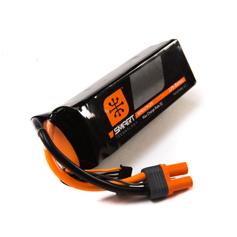Spektrum 6 Cell 7000mAh 22.2V 30C Smart G1 LiPo Battery, IC5 (SPMX70006S30)
