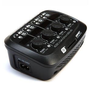 Spektrum S44 Micro 4 Port AC/DC 1S LiPo Charger (SPMXC1040)