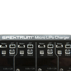 Spektrum S44 Micro 4 Port AC/DC 1S LiPo Charger (SPMXC1040)