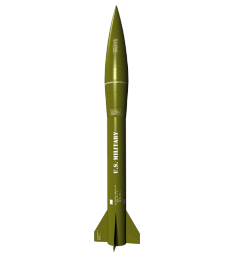 Mini Honest John Rocket Kit Skill Level 1