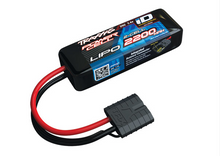 Load image into Gallery viewer, 2 Cell 2200mAh 7.4V 25C LiPo Battery w/TRA ID

