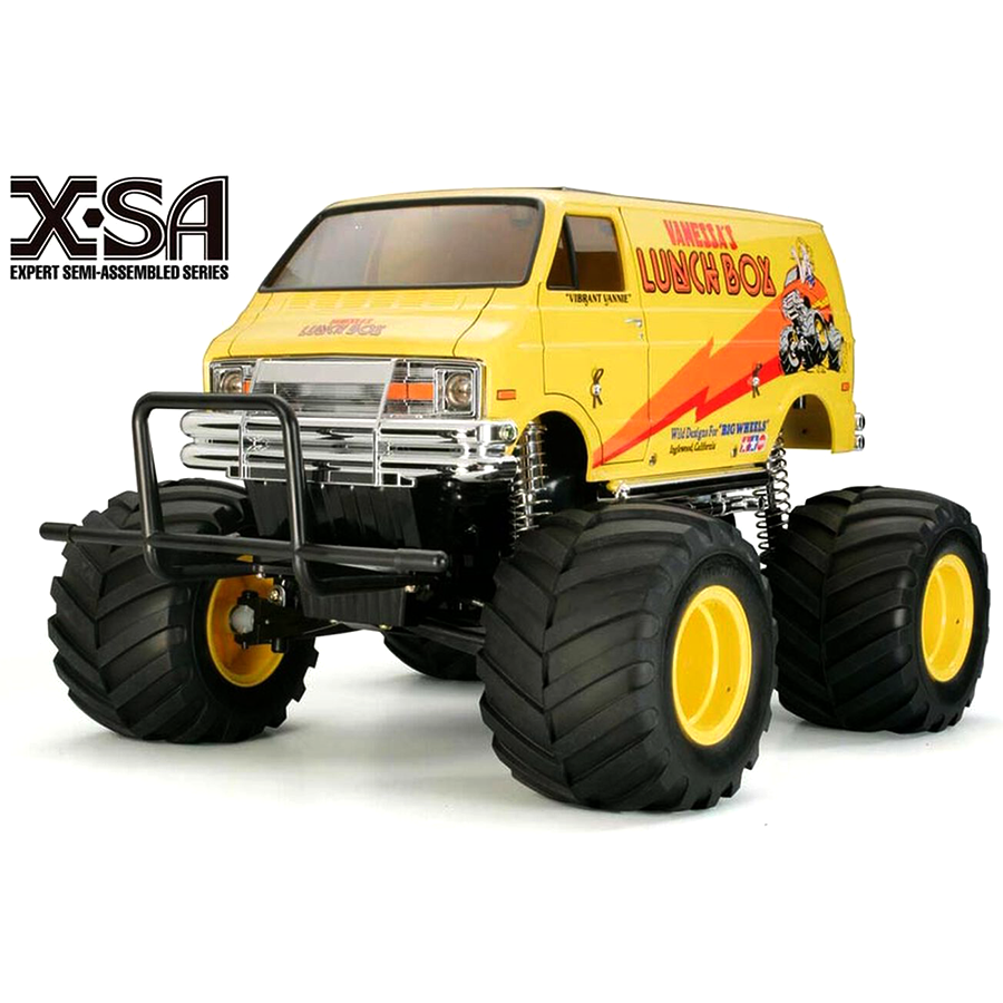 1/12 2WD X-SA Lunch Box RC Monster Truck (Requires 2CH radio,Steering Servo,battery, Charger)