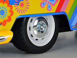 1/10 Volkswagen, 2WD, Unassembled Kit w/Body (Requires motor, servo, battery & charger): Flower Powe
