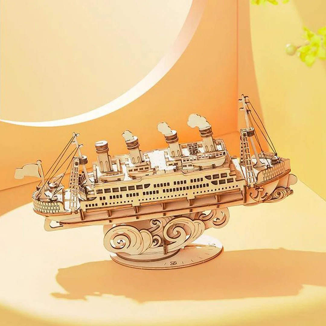 Classic 3D Wood Puzzles; Rolife Cruise Ship