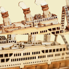 Load image into Gallery viewer, Classic 3D Wood Puzzles; Rolife Cruise Ship
