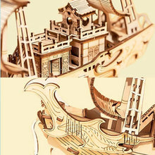 Load image into Gallery viewer, Classic 3D Wood Puzzles; Japanese Diplomatic Ship
