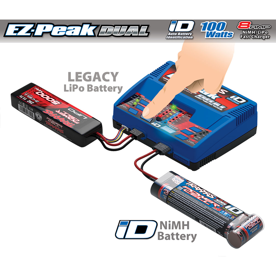 2 Cell 7600mAh Dual Completer Pack: 2991