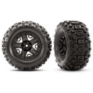 Sledgehammer Tires & Wheels (2): 4WD F/R, 2WD Frt