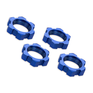 Traxxas 17mm Serrated Wheel Nuts (Blue) (7758)