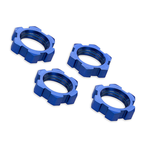 17mm Serrated Wheel Nuts (Blue): 7758