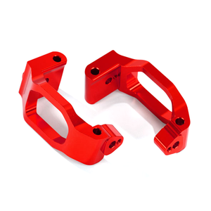Caster Blocks (C-Hubs), Aluminum, Red, Left and Right: 8932R