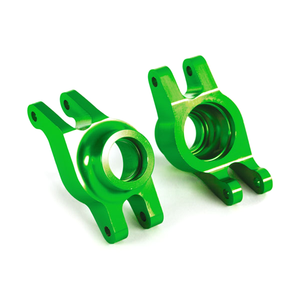 Traxxas Aluminum Stub Axle Carriers, Left & Right - Green for Maxx & Maxx Slash (8952G)