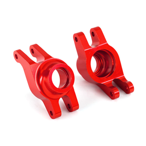 Carriers, Stub Axle, Aluminum, Red (Left And Right): 8952R