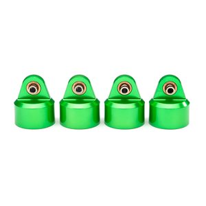 Traxxas Shock Caps Aluminum for GT Maxx Shocks (Green) (8964G)