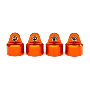 Traxxas Shock Caps Aluminum for GT Maxx Shocks (Orange) (8964T)