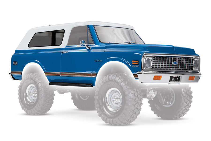 Traxxas Painted 1972 Blazer Body, Complete – Blue for TRX-4 (9111X)