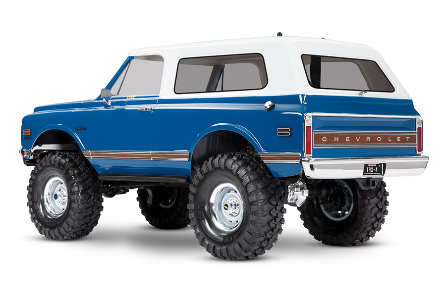 Traxxas Painted 1972 Blazer Body, Complete – Blue for TRX-4 (9111X)