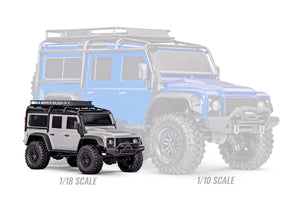 1/18 TRX-4M Land Rover® Defender®: Silver