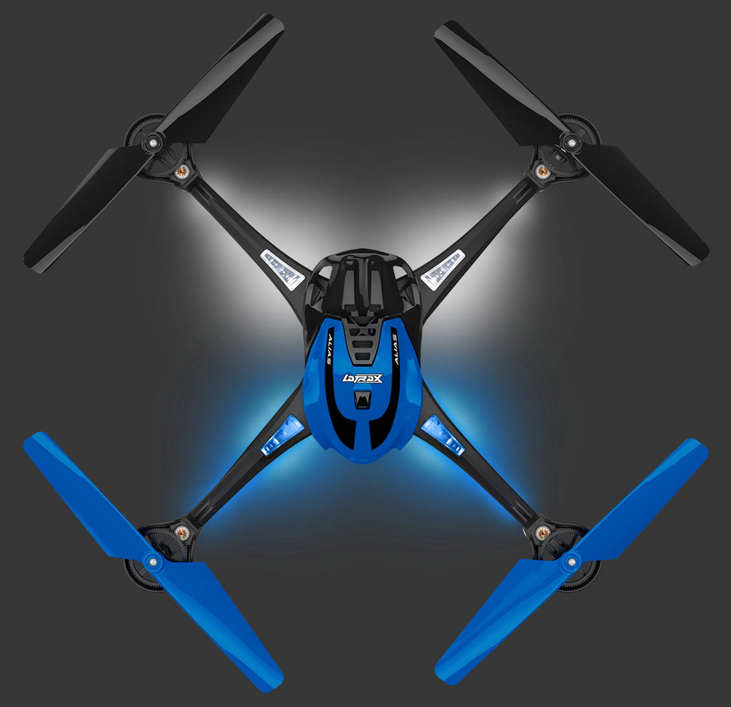 LaTrax Alias Quad RTF 2.4GHz: Blue (6608-Blue)