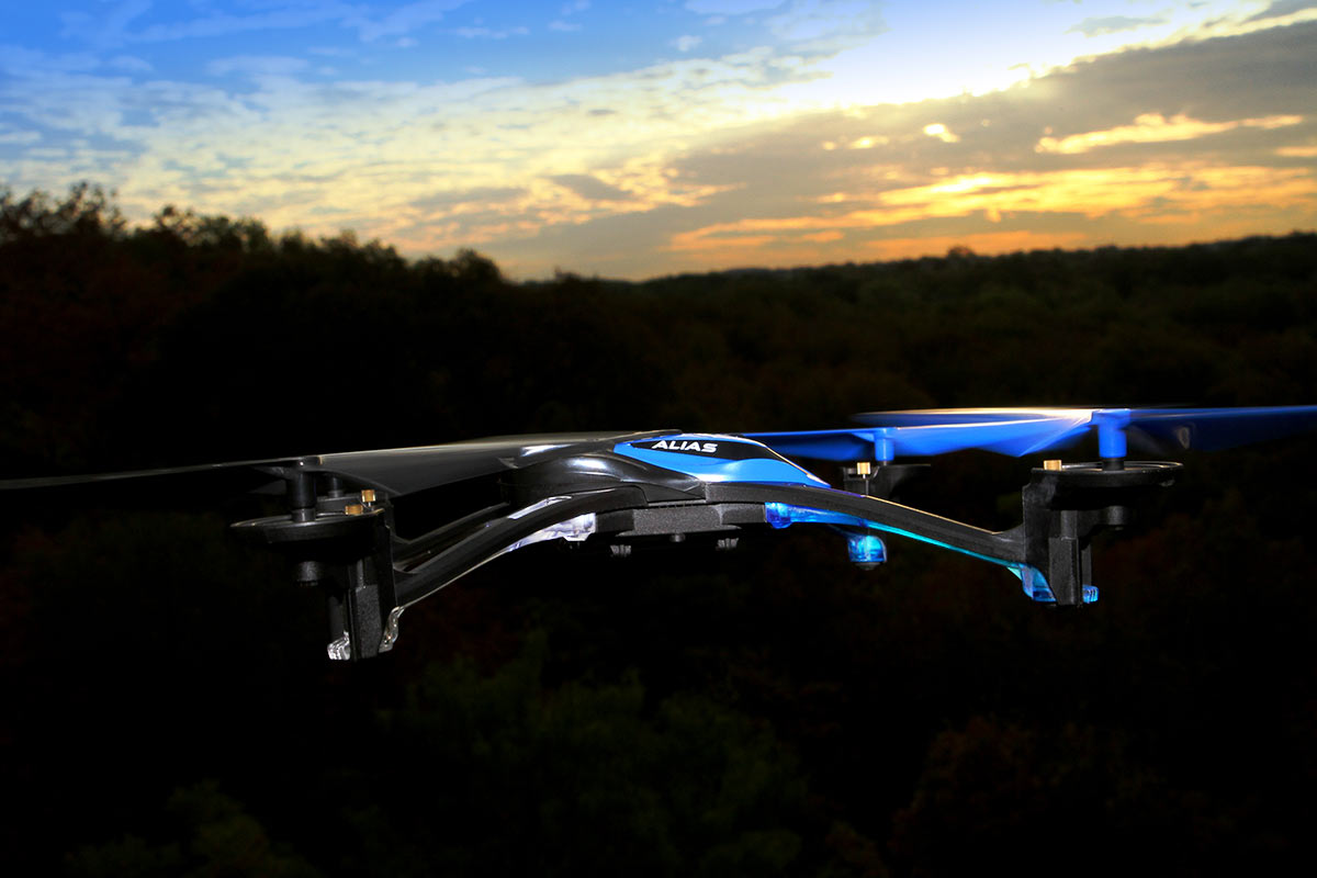 LaTrax Alias Quad RTF 2.4GHz: Blue (6608-Blue)