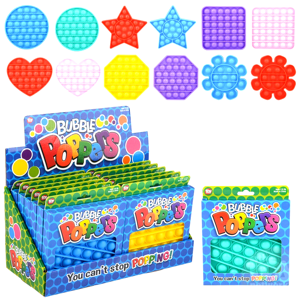 Toy Network 5" Bubble Poppers (TTY-BPOPD)