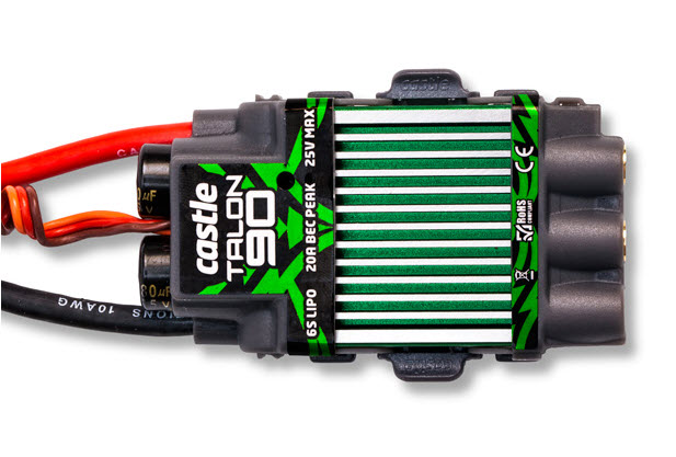 Castle Creations 90 Amp 25V Talon BL ESC with 20amp BEC (010-0097-00)