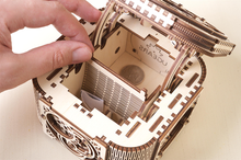 Load image into Gallery viewer, UGears Treasure Box Wooden 3D Model
