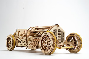 UGears U9 Grand Prix Car Wooden 3D Model